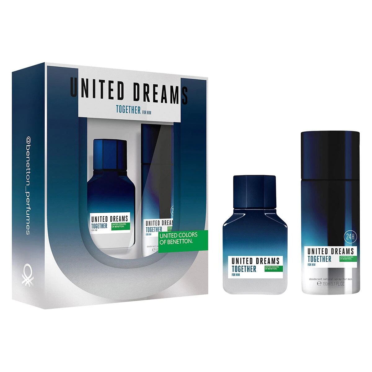 United Colors of Benetton United Dreams Together For Him 100 ml 150 ml Beautiful