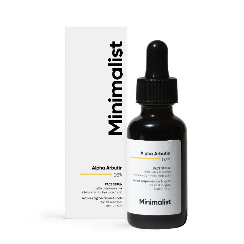 Minimalist Alpha Arbutin 02 Face Serum 30ml Beautiful